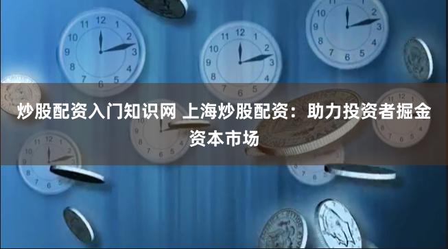 炒股配资入门知识网 上海炒股配资：助力投资者掘金资本市场