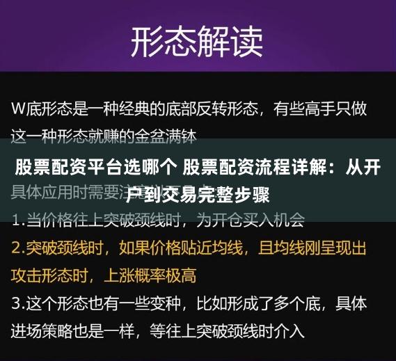 股票配资平台选哪个 股票配资流程详解:从开户到交易完整步骤